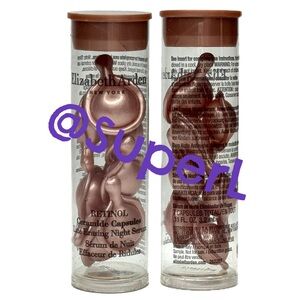 2/$20 NEW Elizabeth Arden Retinol Ceramide Capsules Line Erasing Night Serum